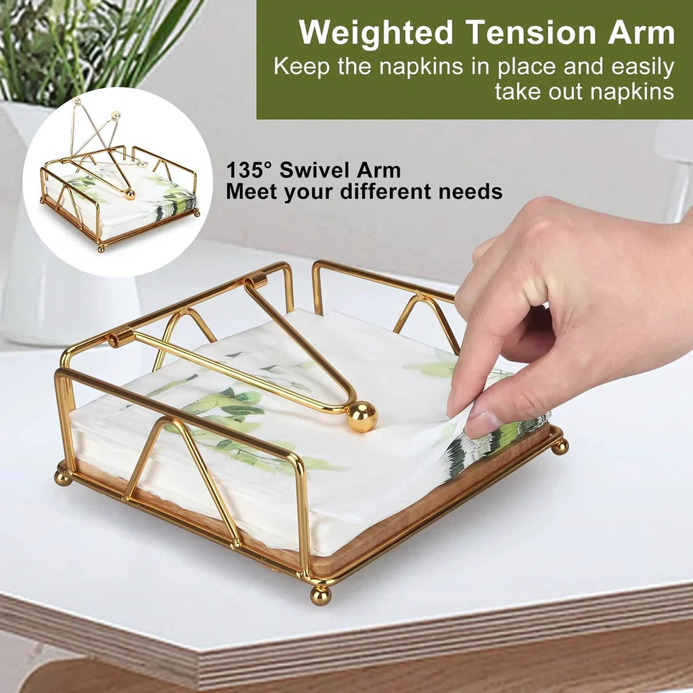 Modern Iron Napkin Holder - Design for Kitchen & Dining Table