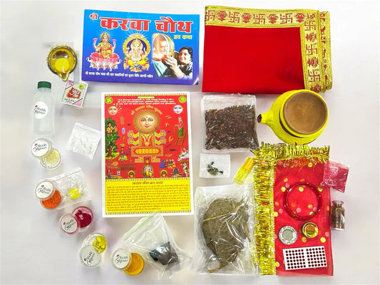 Karva Chauth Pooja Box – Complete Ritual Kit
